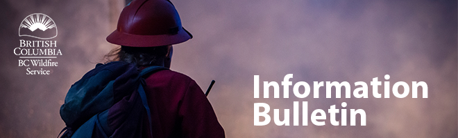 BC Wildfire Service Wildfire News banner